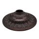 6" Solid Brass Canopy Slip 1-1/16"  - Bronze