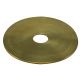 Flat Brass Disc Cap - Unfinished
