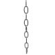 8 Gauge Standard Oval Chain- Chrome