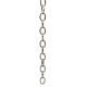 Baby Oval Steel Chain 1 Yard Nickel Plated
