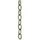 Baby Oval Chain - Antique Brass