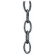4 Gauge Heavy Oval Chain - Pewter