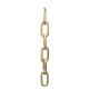 300Lb. Extra Heavy Oval Chain - Brass Plated