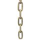 300Lb. Extra Heavy Oval Chain - Antique Brass