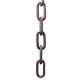 300Lb. Extra Heavy Oval Chain - Rubbed Bronze