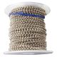 #6 Beaded Ball Chain - Nickel Plated
