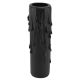 4" Premium Candelabra Base Faux Beeswax Candle Cover - Black