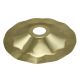 Metal Pendant Shade painted white at the bottom