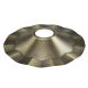 Metal Pendant Shade with Large Opening - Antique Brass