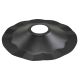 Metal Pendant Shade with Large Opening - Black