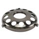 3-1/4" Steel UNO Glass Shade Holder - Black Pearl