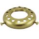 2-1/4" Brass UNO Glass Shade Holder - Unfinished