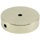 4" Plain Round Lamp Base Steel