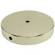 6" Plain Round Lamp Base Steel