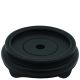 5" ID Wood Base Black