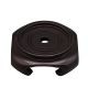 2-1/2" ID Wood Base - Mahogany