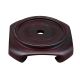 3" ID Wood Base - Mahogany