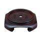3-1/4" ID Wood Base - Mahogany