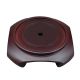 5-1/4" ID Wood Base - Mahogany