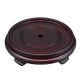 6" ID Wood Base - Mahogany