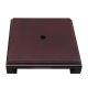 6" ID Wood Base - Square - Mahogany