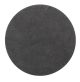 4" Black Round Self Adhesive Felt