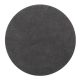 5"Black Felt Self Adhesive - Round