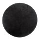 8" Adhesive Pad - Round Black
