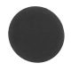 7" Adhesive Pad Black- Round