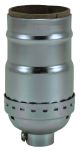 Medium Base Keyless Socket Nickel Finish