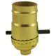 MB Push-Thru Socket - Polished Gilt