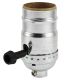 MB On/Off Turn-Knob Socket - Polished Nickel