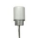 Medium Base Porcelain Socket with Two Screw Terminals and Heavy Duty 1/2 IP Cap - Captive Screws - with 48" Leads