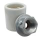 Medium Base Porcelain Socket with Two Screw Terminals and Heavy Duty 1/2 IP Cap - Must Have Captive Screws