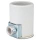 MB Glazed Porcelain Socket with Side Outlet Bushing