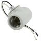 Medium Base Duplex Body Socket - 9" Leads