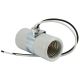 Medium Base Twin Socket Single Outlet Bushing - Screw Terminals