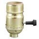 MB 3-Way Turn-Knob Socket - Polished Gilt UNO