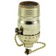 MB UNO On/Off Pull-Chain Socket - Polished Gilt