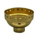 Medium Base  1/8F Socket Cap No Set Screw - Polished Gilt