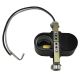 2-Light Phenolic Medium Base Offset Cluster Sockets - 8" Leads