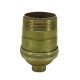 Heavy Wall Solid Brass UNO Short Keyless Socket - Unfinished