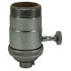 Heavy Wall Solid Brass UNO 3-Way MB Turn Knob Socket - Satin Nickel
