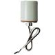 Medium Base Cap Socket Glazed Porcelain - 60" Leads
