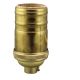 Heavy Wall Solid Brass Full Size Keyless Socket - Unfinished
