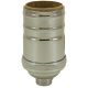 Heavy Wall Solid Brass Full Size Keyless Socket - Polished Nickel