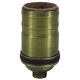 Heavy Wall Solid Brass Full Size Keyless Socket - Antique Brass