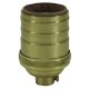 Heavy Wall Solid Brass Short Keyless Socket - Polished & Lacquered