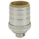 Heavy Wall Solid Brass Short Keyless Socket - Polished Nickel