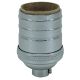 Heavy Wall Solid Brass Short Keyless Socket - Chrome & Laquered